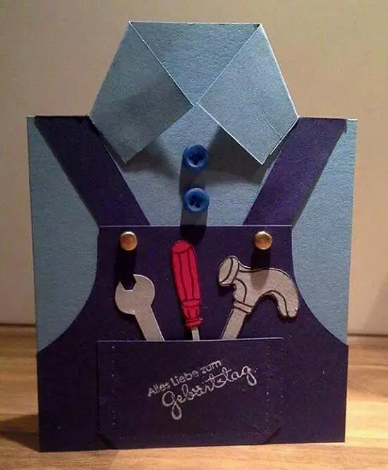 عکس کارت پستال روز مرد مدل پیراهن و لباس