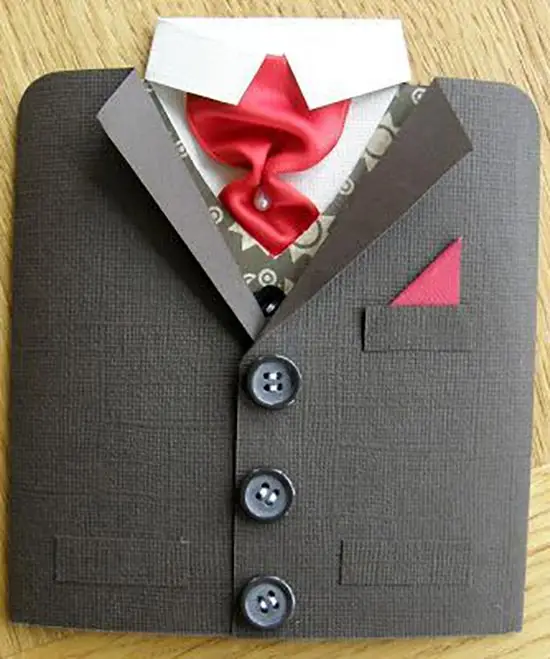 عکس کارت پستال روز مرد مدل پیراهن و لباس