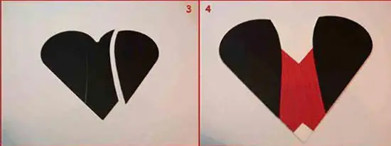 عکس درست کردن جعبه کادوی روز مرد مدل کت قلبی