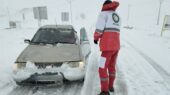 85 خودرو در محورهای برفی مازندران امدادرسانی شدند