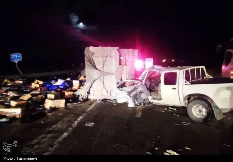 تصادف در آزادراه زنجان ـ تبریز با 6 مصدوم