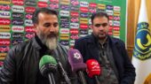 نشست خبری بهاری سرمربی نود ارومیه، بعد از بازی با سایپا