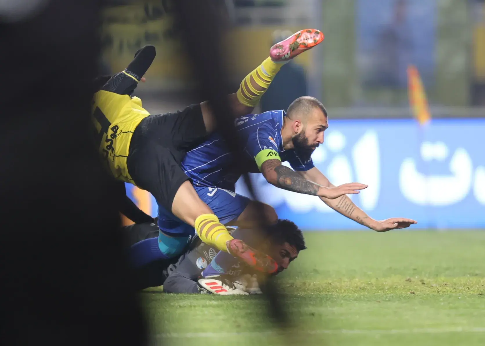 روزبه در نقش هاشمی نسب در دربی! (عکس)