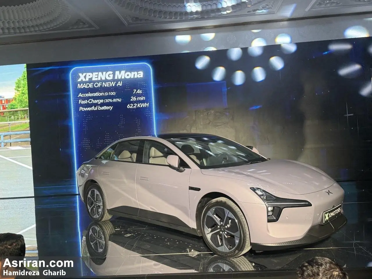 رونمایی سه خودرو  G9، مونا M03 و G6 توسط ایکس موتورز در تهران/ غول های فناوری به ایران آمدند (+عکس و مشخصات خودرو)