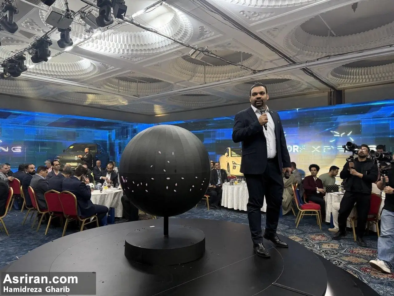 رونمایی سه خودرو  G9، مونا M03 و G6 توسط ایکس موتورز در تهران/ غول های فناوری به ایران آمدند (+عکس و مشخصات خودرو)