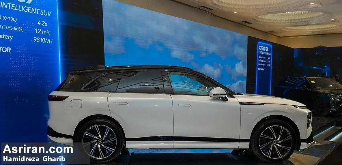 رونمایی سه خودرو  G9، مونا M03 و G6 توسط ایکس موتورز در تهران/ غول های فناوری به ایران آمدند (+عکس و مشخصات خودرو)