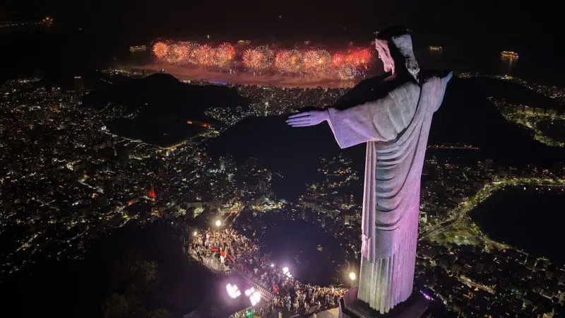 استقبال از سال نو در ریودوژانیرو، برزیل - خبرگزاری فرانسه از طریق گتی ایمیجز 