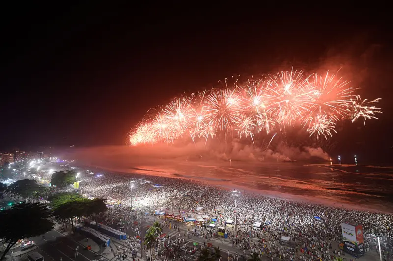 استقبال از سال نو در جهان