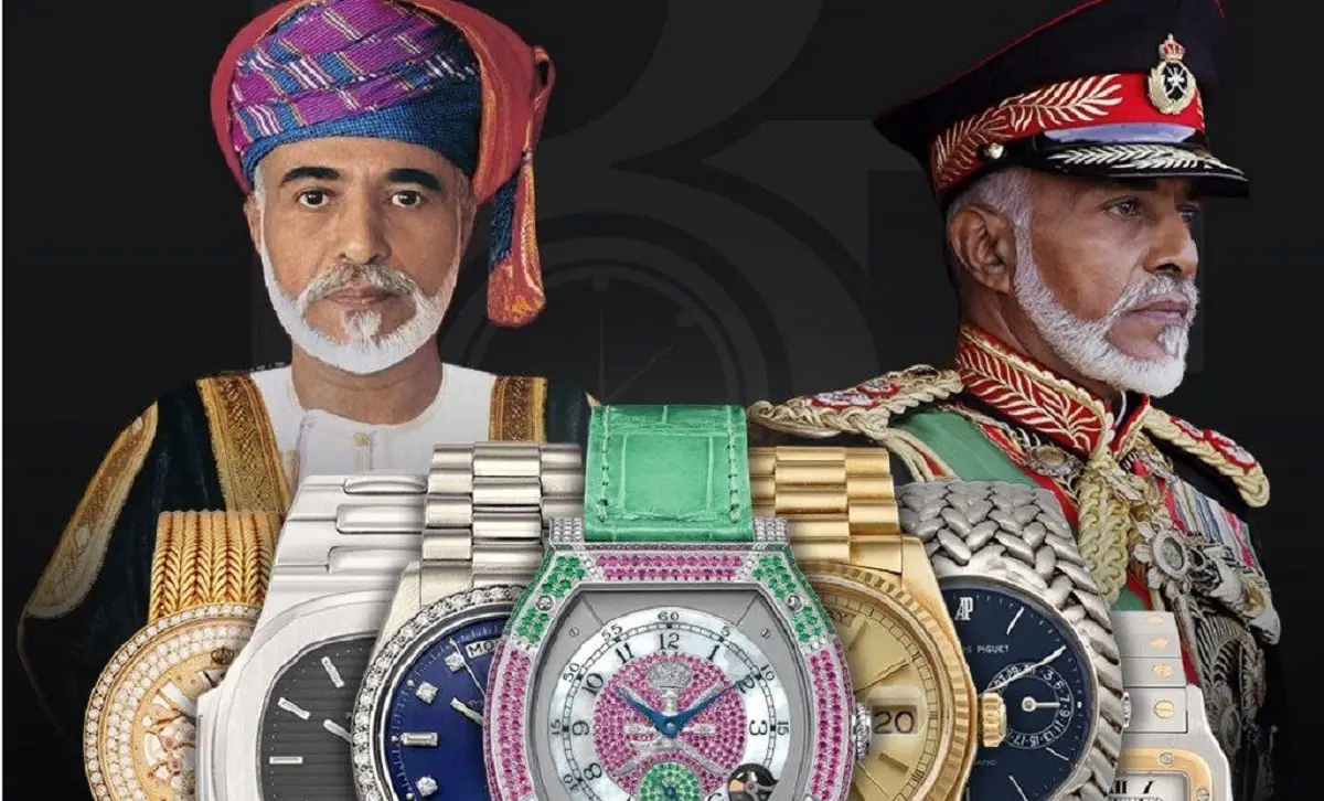 7 ساعت سلطنتی لوکس از کلکسیون خاص سلطان قابوس (+عکس)