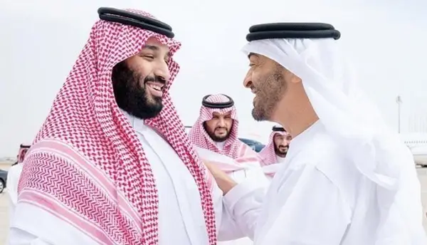 محمد بن سلمان و محمد بن زاید/ عکس آرشیوی محمد بن سلمان و محمد بن زاید/ عکس آرشیوی