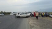 یک کشته و دو مصدوم بر اثر تصادف دو خودرو در گلستان