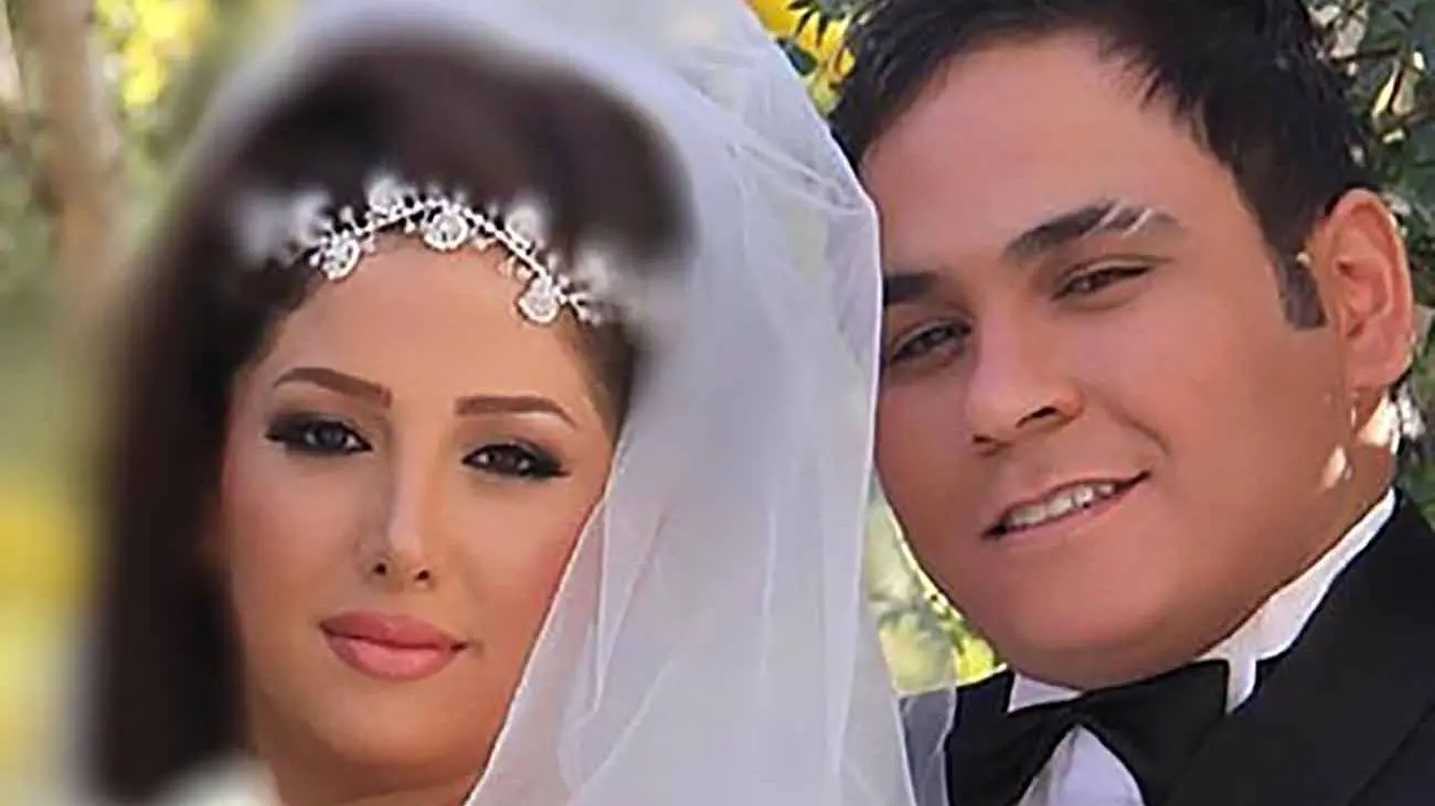 چیدمان خونه زندگی لوکس و دلباز رضا داوود نژاد و همسرش/ با رونمایی از عکس آتلیه ای بزرگی از خواهر همسرش، عسل بدیعی