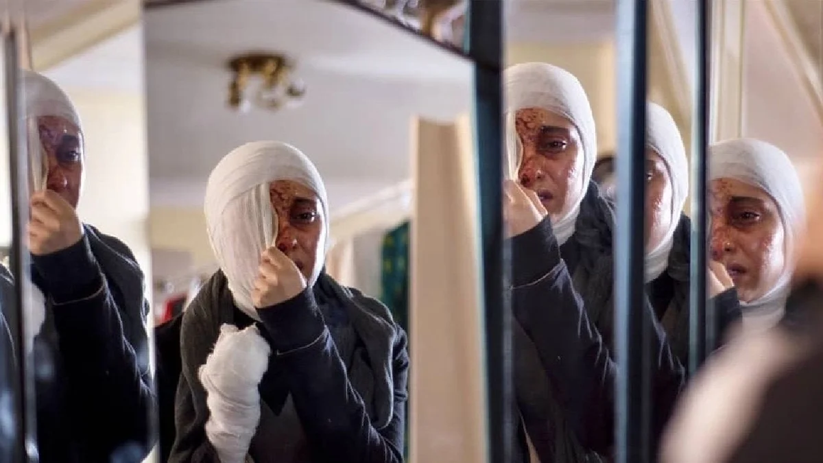 صورت بانداژشده ترلان پروانه