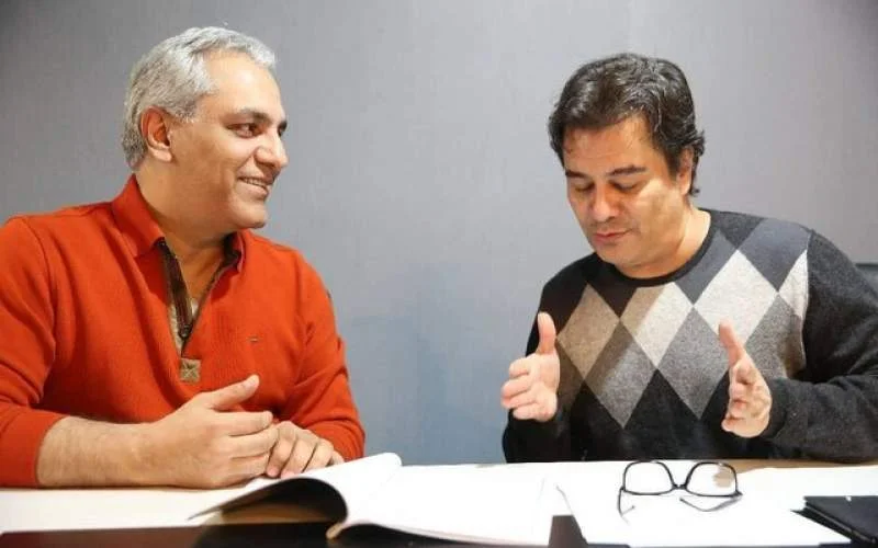 پیمان قاسم خانی و مهران مدیری