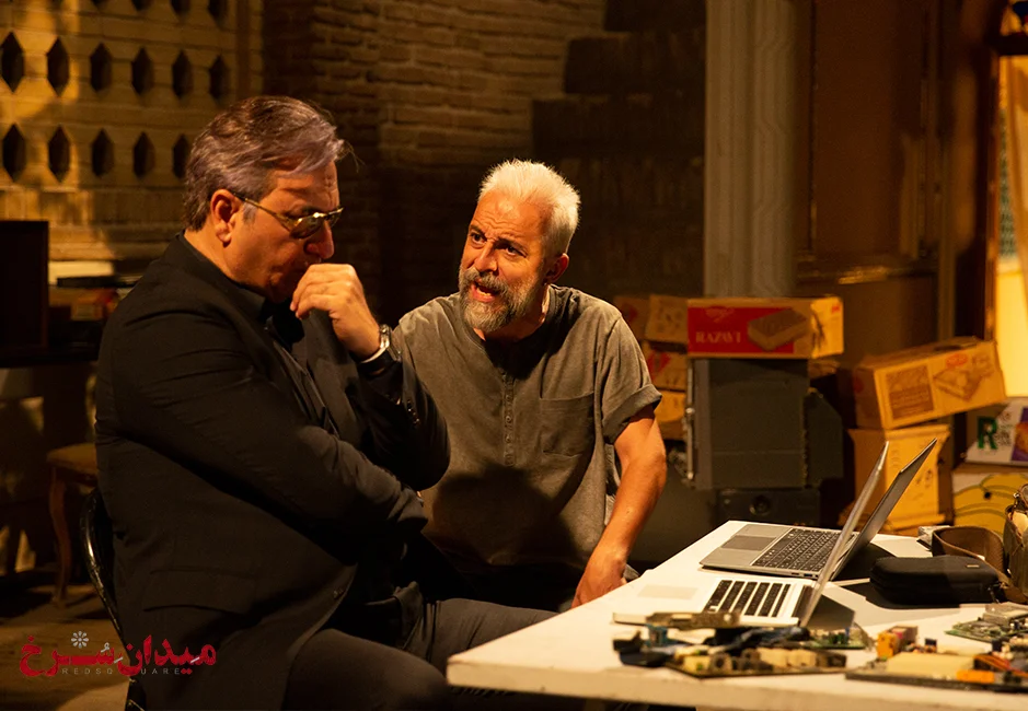 کاظم سیاحی در میدان سرخ⁩