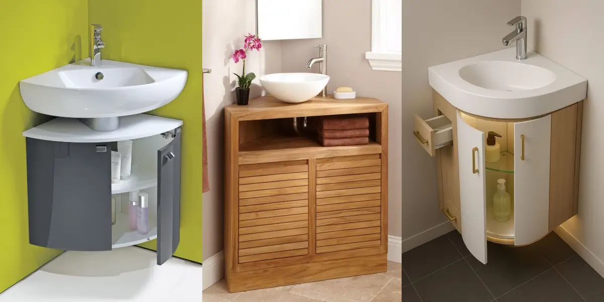 سینک روشویی کنج برای دستشویی های کوچک | جدیدترین مدلهای مینیمال و مدرن ۲۰۲۶