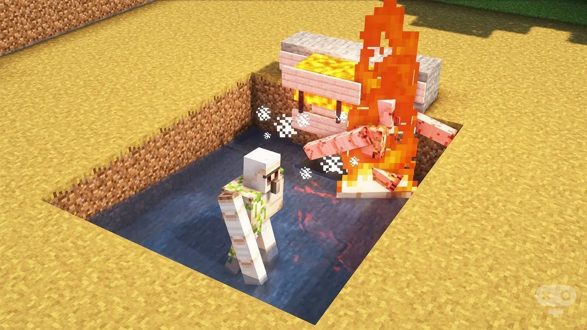 راهنمای ساخت فارم آیرون در نسخه بدراک ماینکرفت