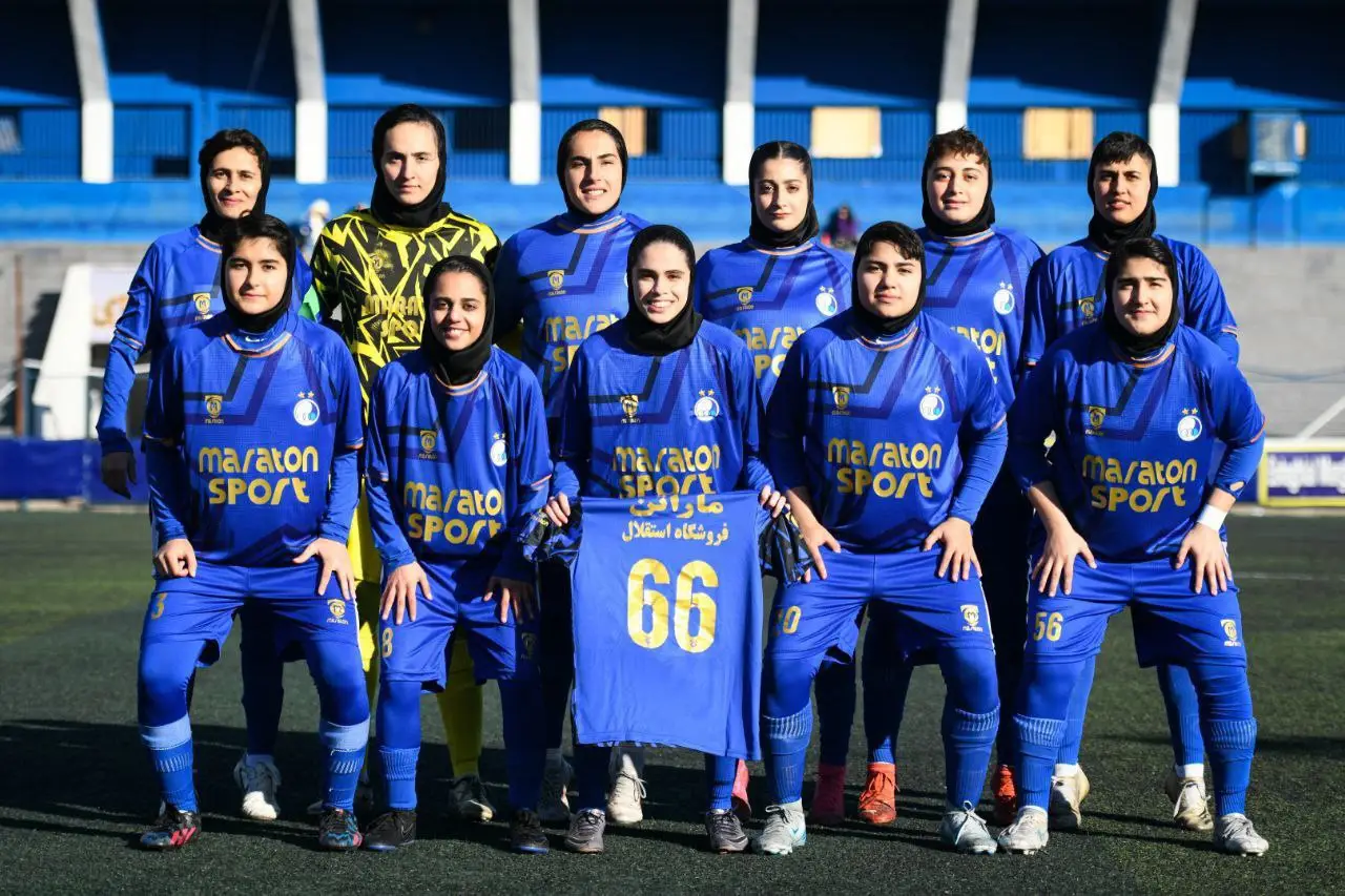 زنان استقلال فقط نود دقیقه تا لیگ برتر