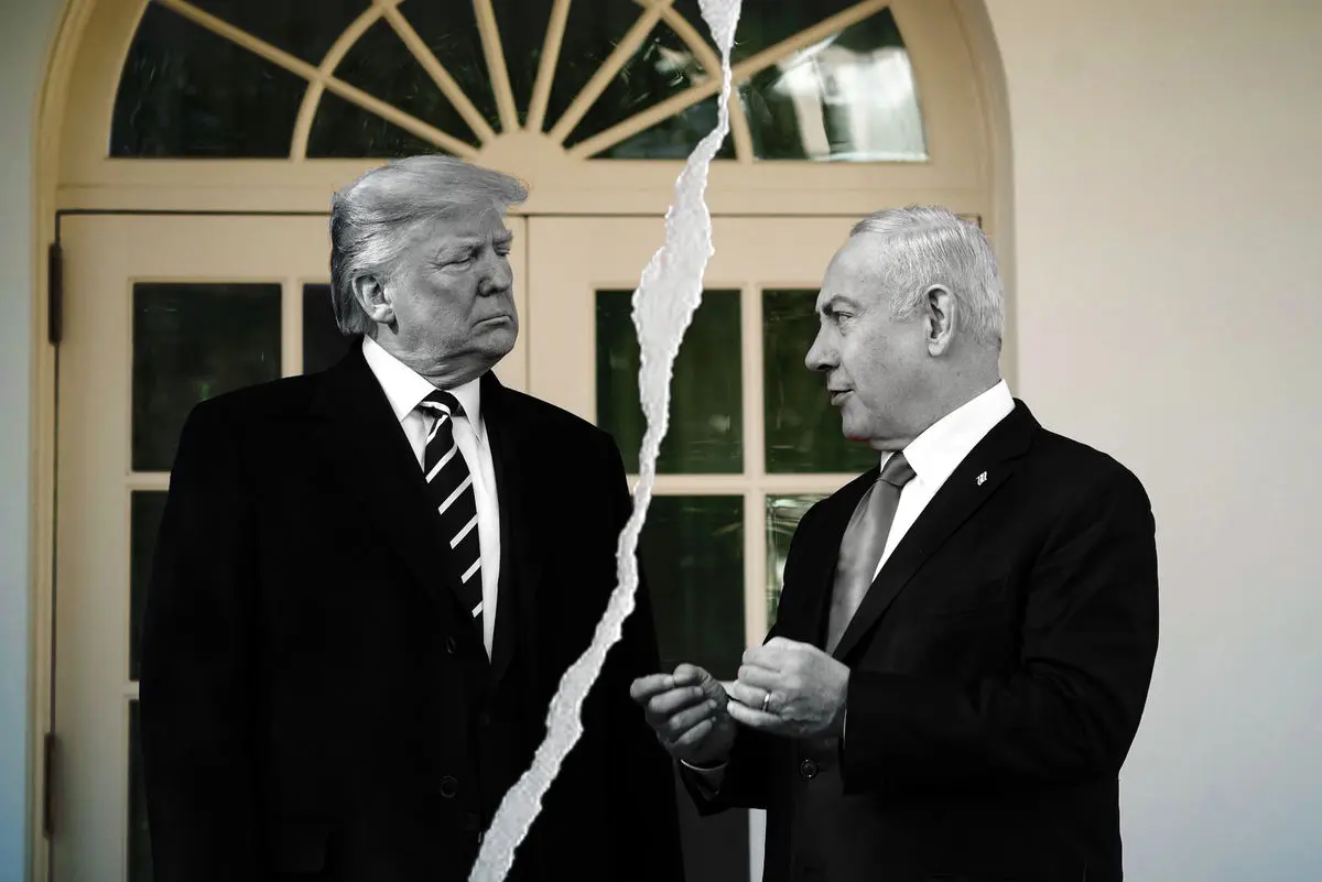 گریه نتانیاهو پشت در خانه ترامپ | دلیل مواضع متناقض ترامپ چیست؟