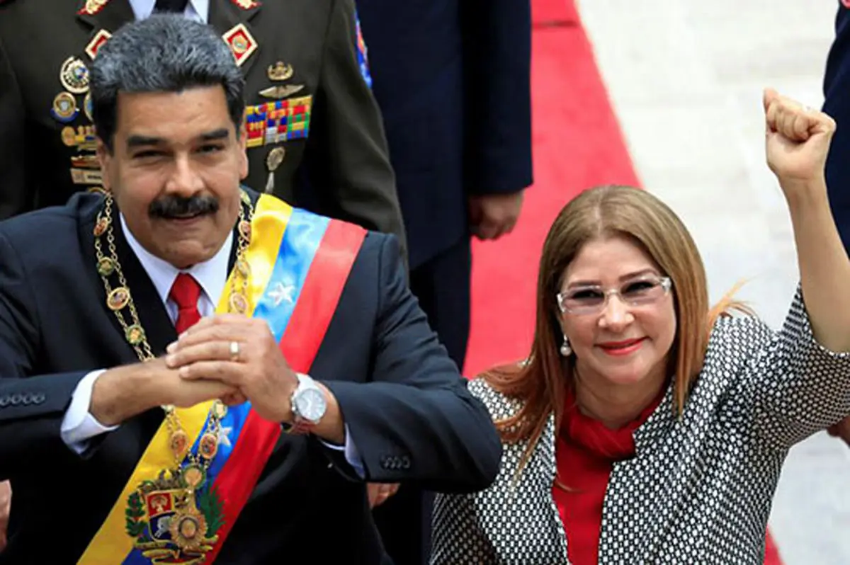 نیکلاس مادورو و همسرش دستگیر شدند